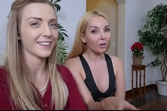 PervMom - MILF Step Mom And Aunt Take Turns on Big Dick Step Son