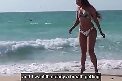 Bosslady Dubai beach sexy ass indian girl