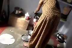 Indian Brother's Wife Fucked In Kitechen