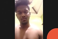 Indian Tamil Chennai Gym Straight Boy Jerking and Jizzing