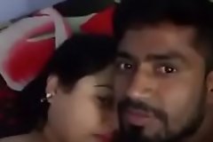 Beautiful Indian girl with boyfriend