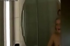 Hot Blonde German Milf fucks Youthful Boy in the Shower