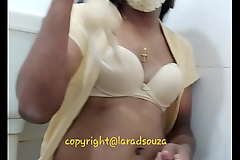 Indian sexy crossdresser Lara D'Souza video