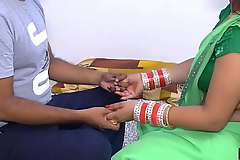 Bhabhi Ready Be useful to Coitus Before Going To The Marriage With Hindi Audio