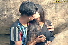 Desi Girl Sudipa Has A Romance In The Mountain Jungle, Full Alfresco Scene