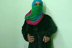 Hijab girl want doggy style apart from step brother