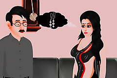 Desi Hindi Sex Story - Neighbor's Horny Wife Caught Cheating - Seduced MILF - Animated  porn  2022