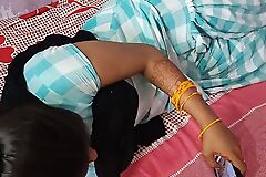 Sexy 20 yers aged Indian bhabhi was cheat say no to husband and first time painfull lovemaking with dever clear Hindi audio language