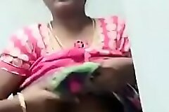 Erode kalpana Hot tamil aunty wife undress saree inveigle and navel