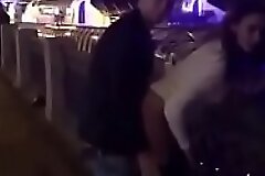 fucking a girl front of public