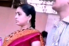 desi aunty ass groped by oldman