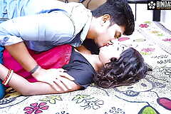 Laptop Subvention boy fucks Cute Bhabhi hard and accidently creampied ( Full Movie )