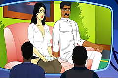Horny Stepmom Fucks Desi Stepmom - Desi Hindi Chudai Audio - Stepmom hardcore - Big Cock Stepson Animated Cartoon Porn