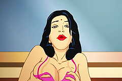 Desi Bhabhi Ki Chudai (Hindi Sex Audio) - Sexy Indian Stepmom gets Banged by horny Stepson - Animated cartoon Pornography 2022