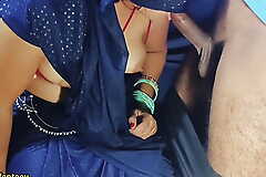 Neelam Bhabhi fucked in saree she was ready for marriage party and her dever cought her alone in her dwelling-place