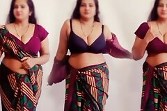 Indian Big Boobs Step Mom Disha Got Copy Cum on Her Throng By Step Son