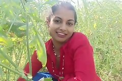 Cheating the sister-in-law working on the farm by luring money In hindi voice