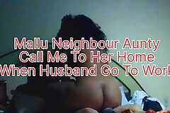 Mallu Aunty Call Me To Her Home!!CHEATING WIFE