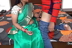 Desi Pari Shaved Pussy Fuck At the end of one's tether Tuition Teacher At hand Clear Hindi Audio