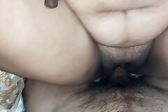 Punjabi Indian aunty fucked in POV cowgirl style with loud moans