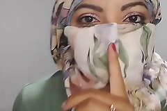 Arab Hijab Wife Masturabtes Silently To Progressive Orgasm In Niqab REAL Purl While Husband Away