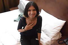 MY SHY GIRLFRIEND SHOWING HER BOOBS FIRST TIME