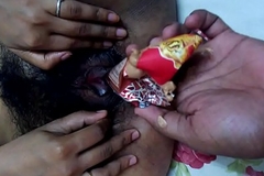 mallu girl ketki from mumbai helping boyfriend to insert cone ice cream in pussy