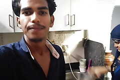 Naughty indian desi wife with cooking ornament 2 By -Vinodshorts