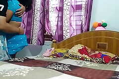 Hot wife Rakhi in blue saree fucking with her go steady with to hollow out hard inside pussy on Xhamster 2023