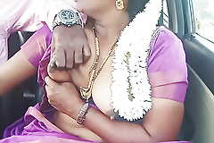 Telugu dirty talks, aunty sex roughly car driver part 2
