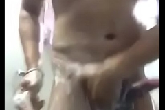 Hidden livecam Indian guy Nude shower