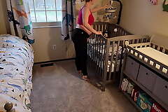 Pregnant step Mom acquires stuck in crib plus has round come put off her get out