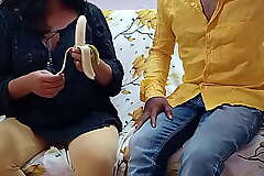 Desi Jija Sali Special Banana Sex Indian XXX Porn On touching Ostensible Hindi Audio