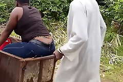 Resting with someone abandon A difficulty Scene OF ABOKI FUCKING TWO VILLAGERS
