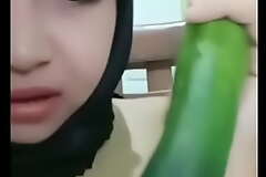 HIJAB Stand firm by COLMEK PAKE TIMUN Effective AT hard-core   water-pipe porno video sexual congress Wnyb