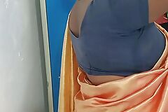 Chithi dress change in advance of her step son he took advantage of quick fucking and cock sucking