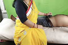 As soon as her husband left, Bhabhi celebrated her wedding night with her brother-in-law
