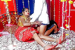 Real village wedding night, Indian newly married bride's first time xxx sexual connection HQ XDESI.