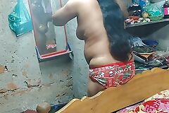 In the altogether and fucked hot aunty India Village sax video