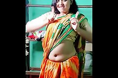 Indian sexy Milf aunty vs sexy teen!! Indian dealings with hindi audio, Indian dessi beamy boobs bhabhi hard-core