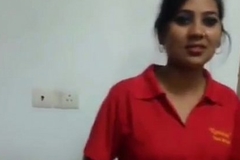 sexy indian girl disrobes for money