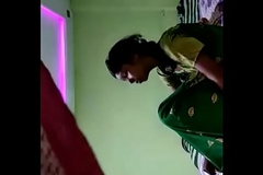 Indian girl recorded the brush making love video