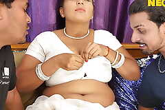 kajal aunty hardcore sex with tow desi urchin hardcore threesome sex
