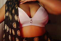 Sexy girl unscrewing white brassiere squeezes unabated milk and talks dirty by pinching nipple.