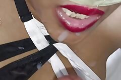 DESI SNEHA BHABHI GOT CUM IN MOUTH
