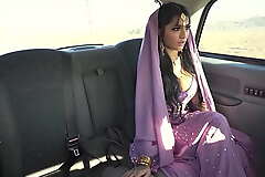 Fake Taxi Bengali nurse takes a big cock in her her tight Asian pussy with her big tits overseas
