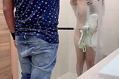 Step Mom Hot Sex After Bath In this world the Shower Sex Video with Hindi Audio