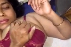 Big Indian wife fucked by her husband with audio