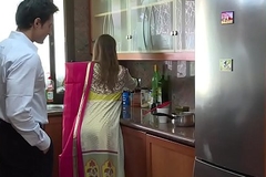 Lonely beautiful wife falls prey to husband'_s pervy boss Niks Indian