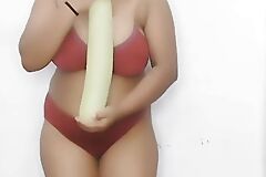 Desi Girl Adventure Sex with Bottle Warrior